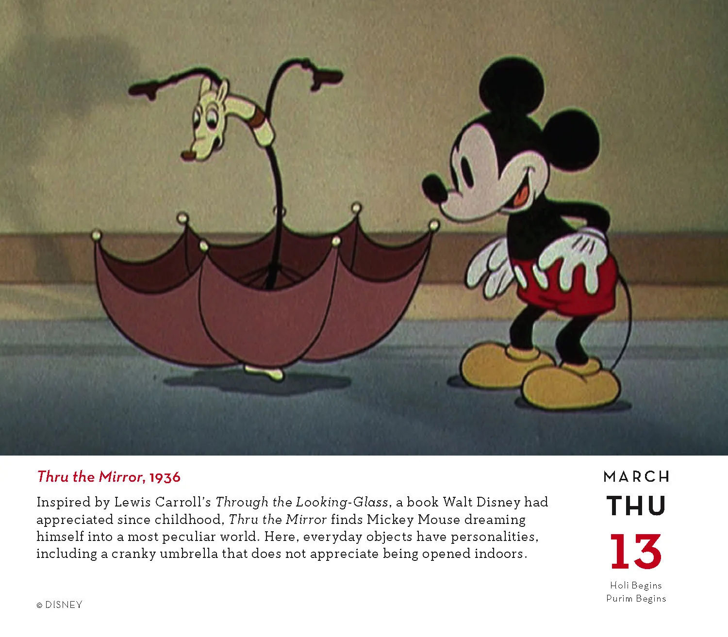 2025 Disney A Year of Animation Page-A-Day Calendar