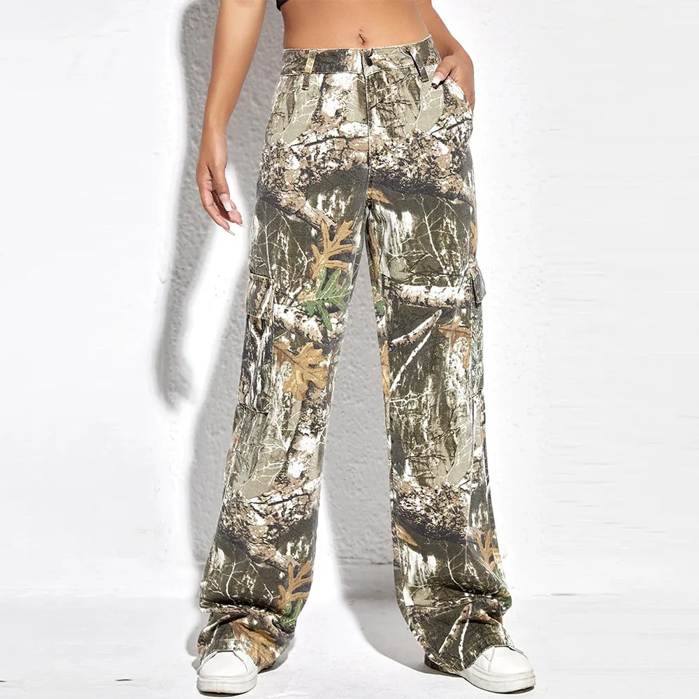 American Vintage Street Camo Cargo Pant