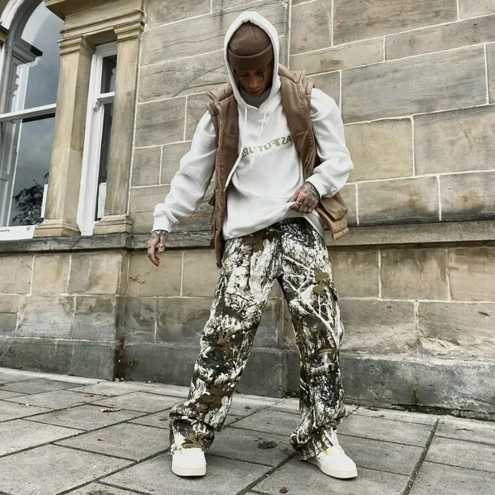 American Vintage Street Camo Cargo Pant