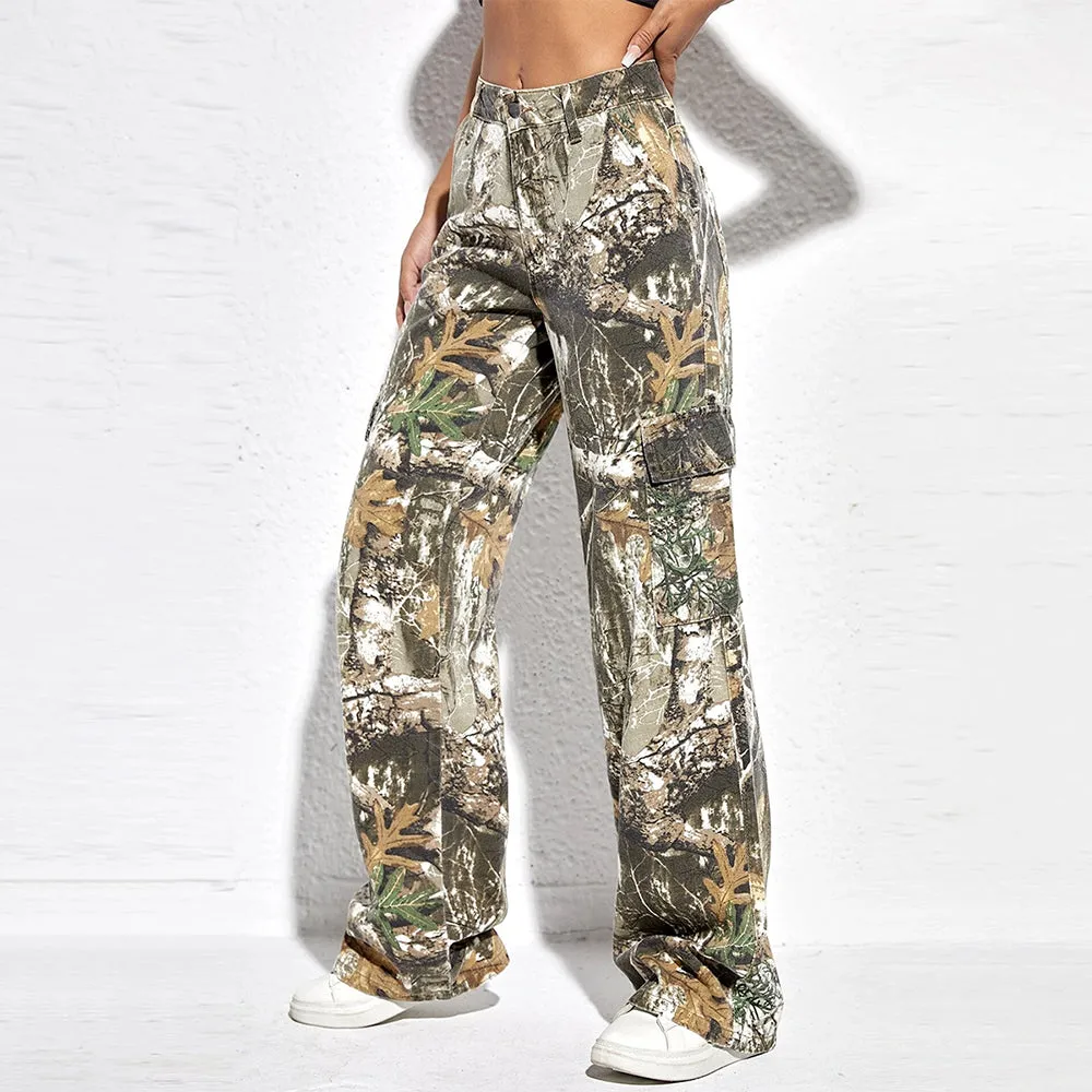 American Vintage Street Camo Cargo Pant