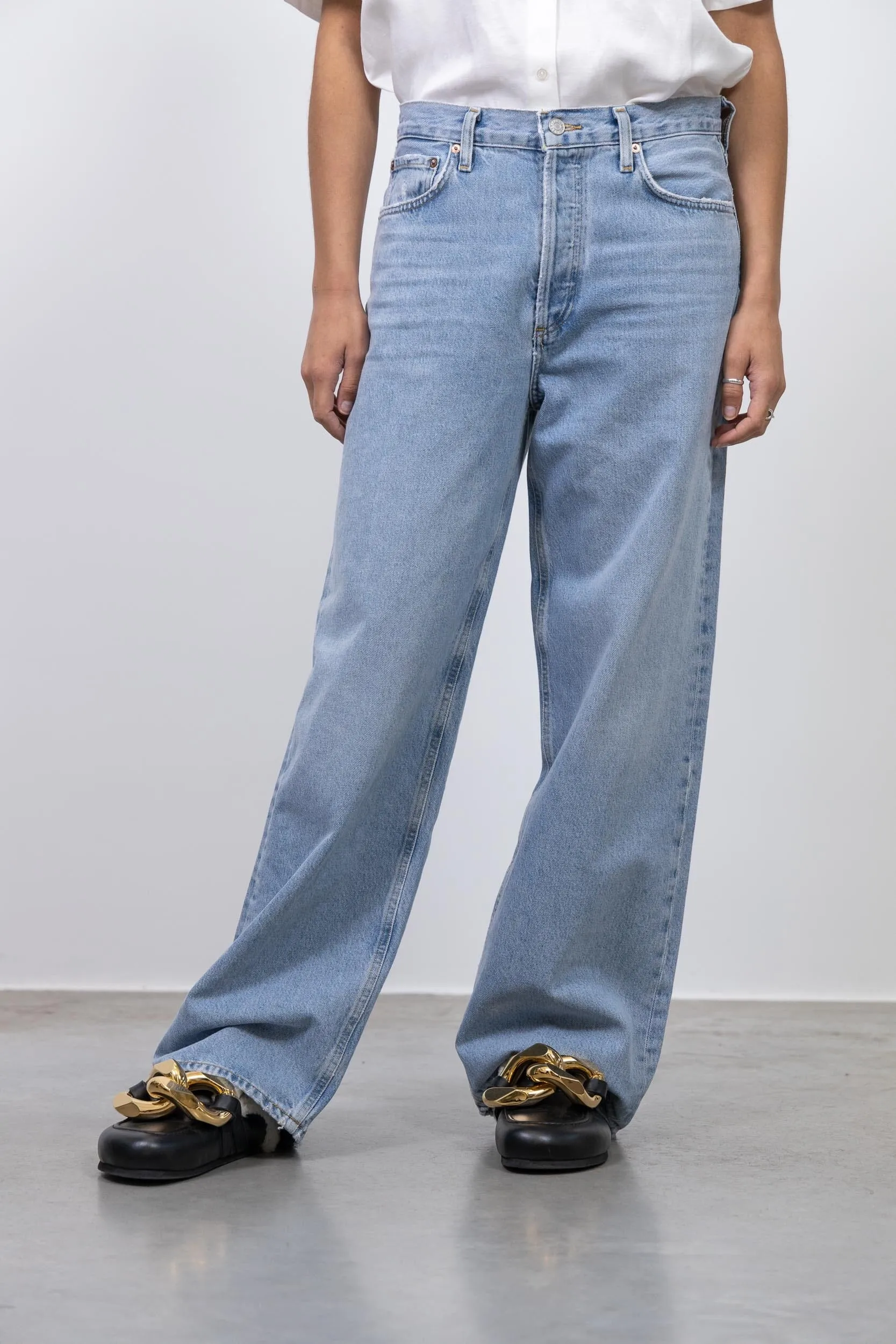 BAGGY RELAXED LOW-RISE JEANS