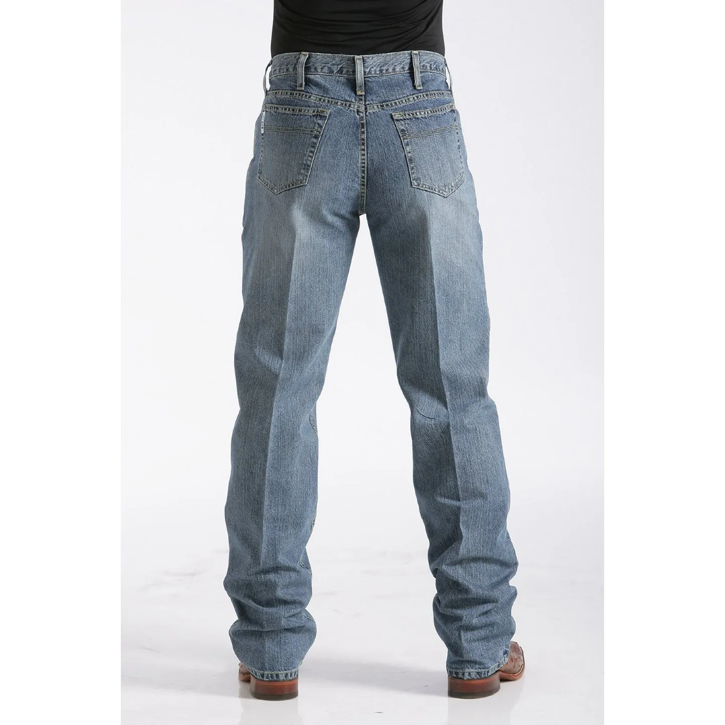 Cinch Relaxed Fit White Label Jean - Medium Stonewash