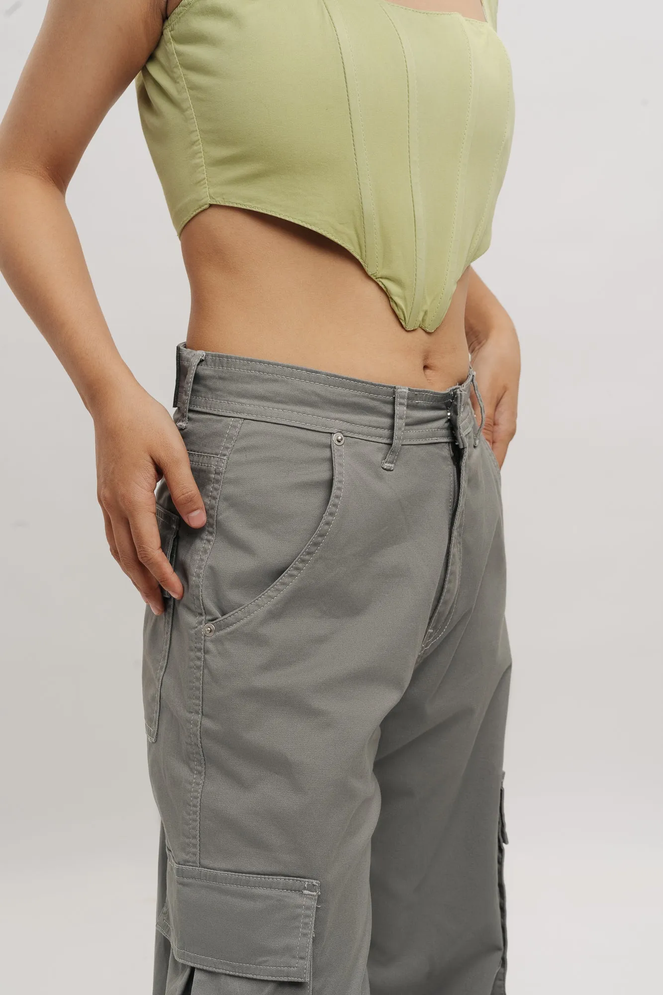 Cloud Dark Grey Cargo Pants