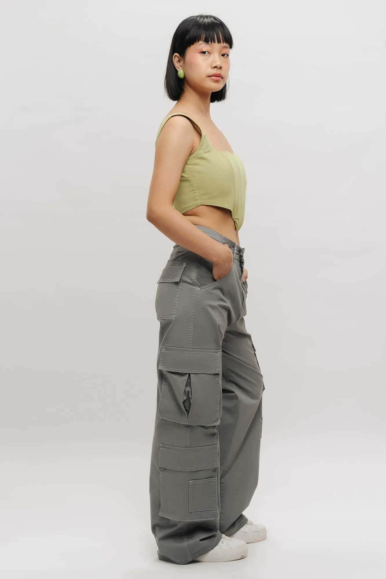 Cloud Dark Grey Cargo Pants