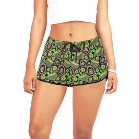 Disney Snow White Evil Queen Evil Mirror Women's Print Relaxed Shorts