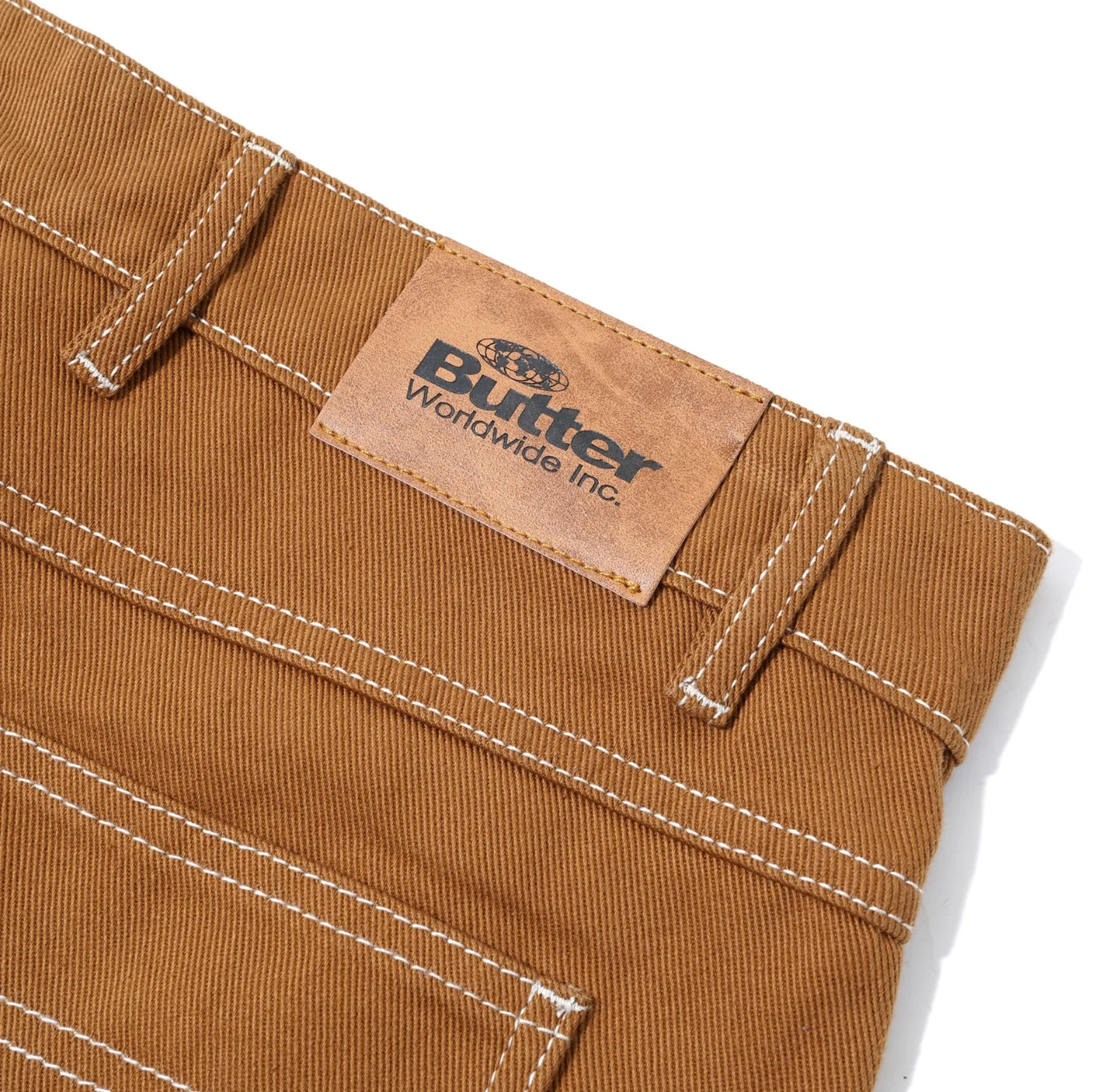 Double Knee Pants - Brown