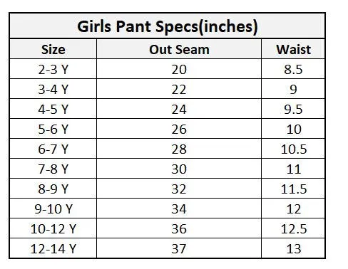 Girls Poly Cotton Culotte Shine-Multi