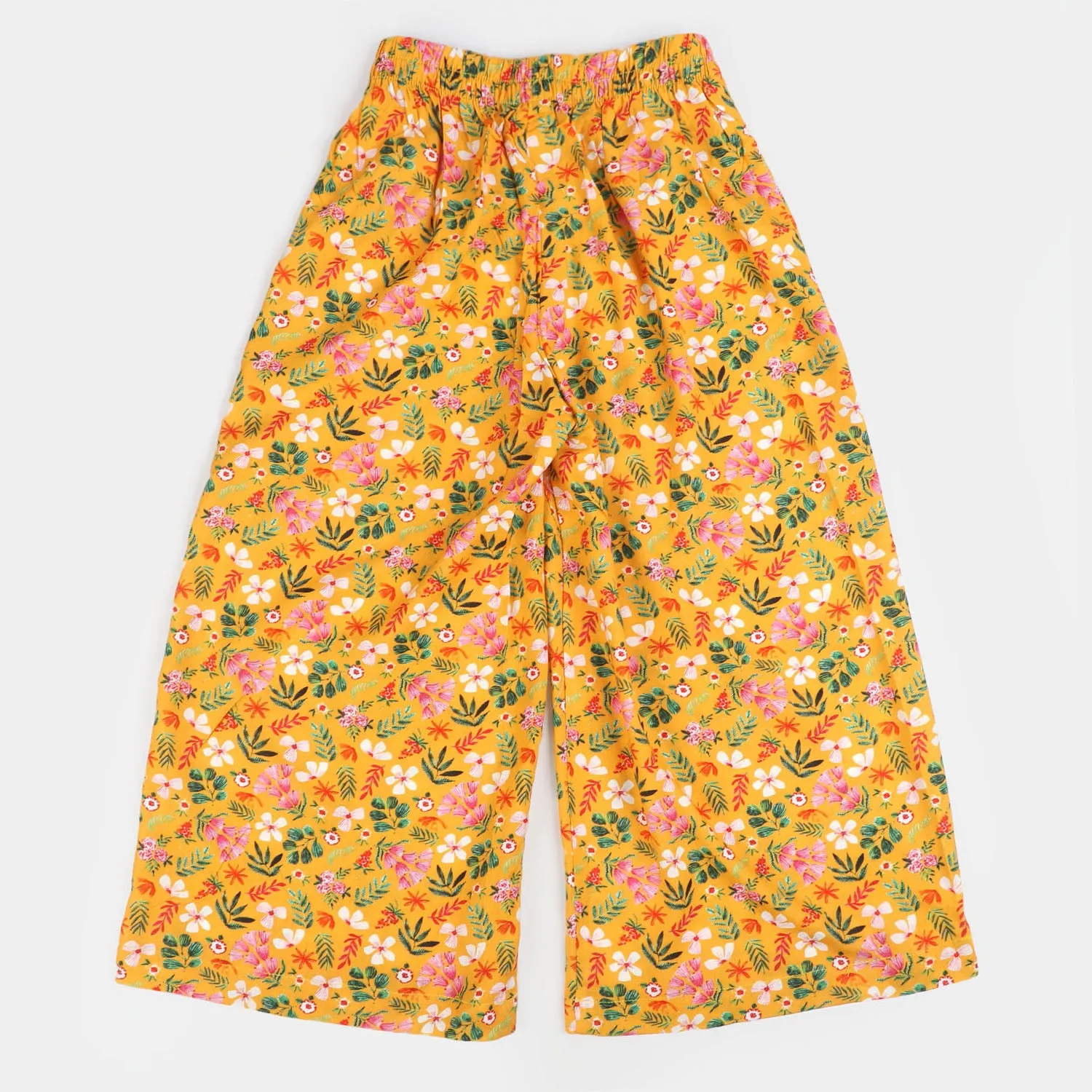 Girls Viscose Culottes Floral - Multi