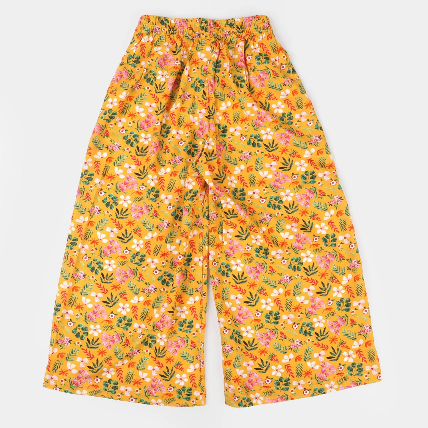 Girls Viscose Culottes Floral - Multi