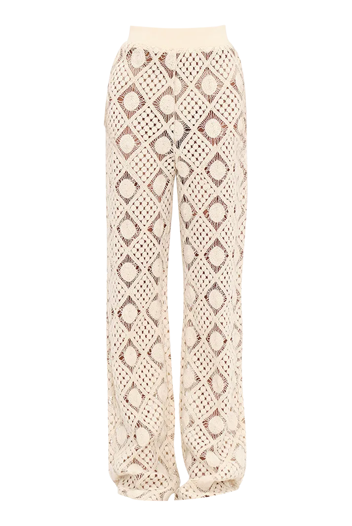 Hira Crochet Pants