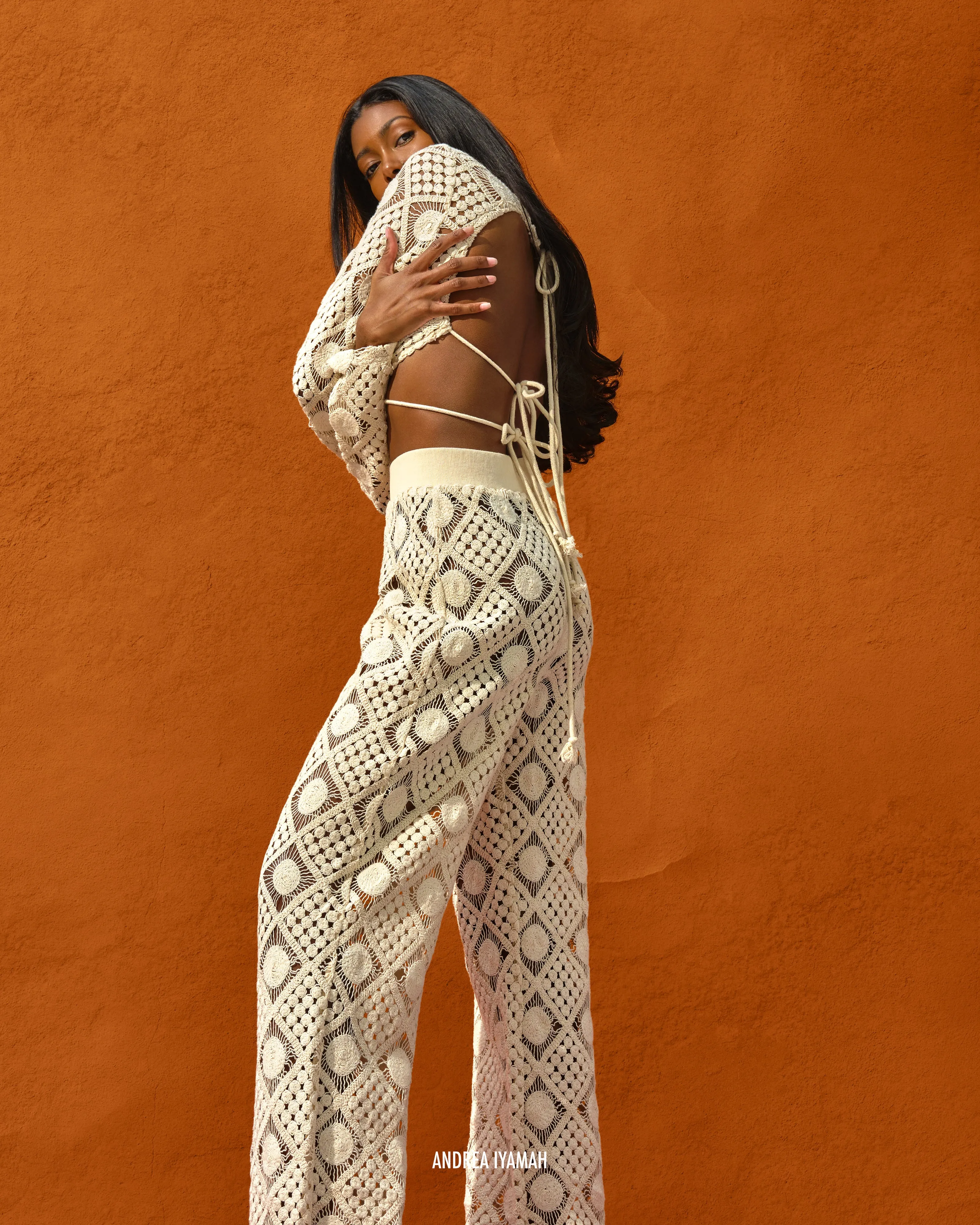 Hira Crochet Pants