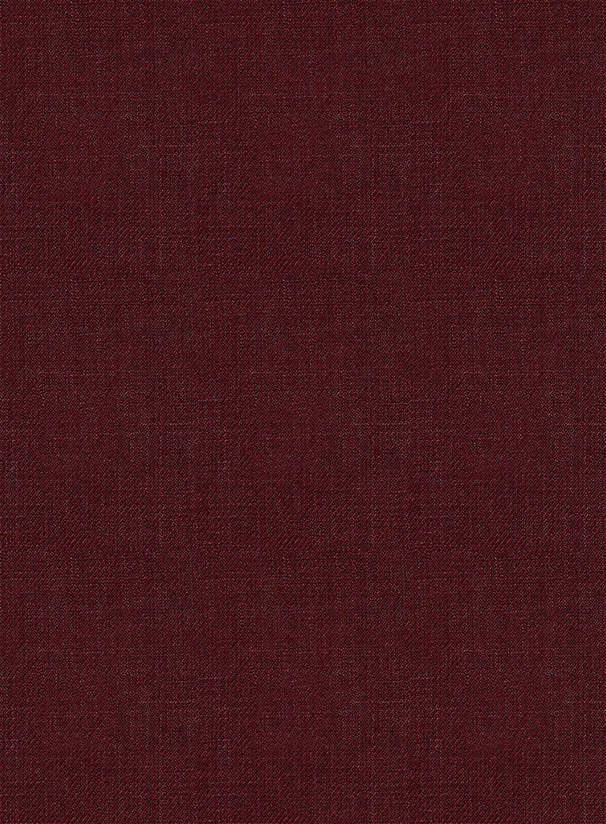 Italian Prato Maroon Linen Pants