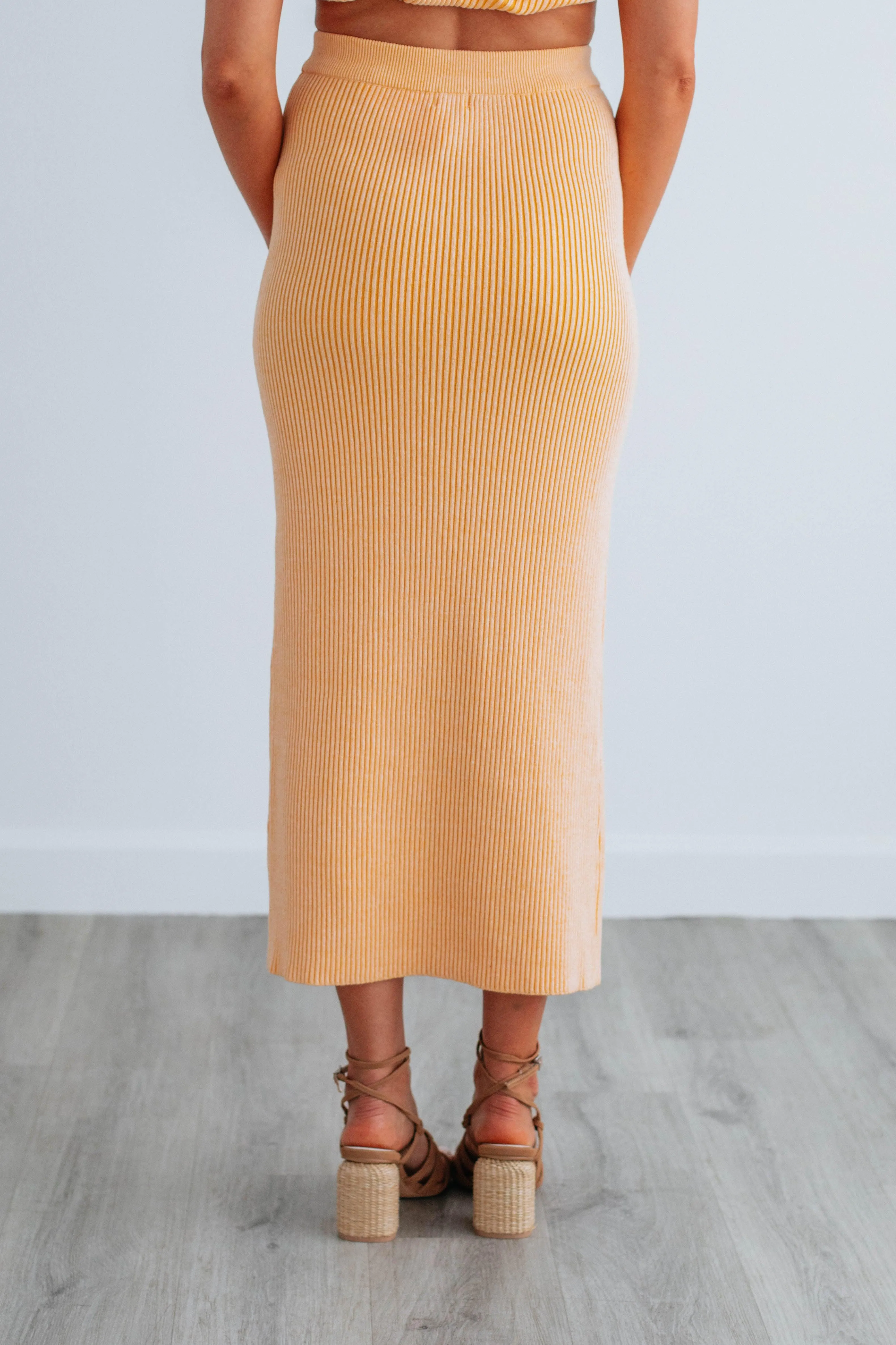 Keelia Ribbed Skirt