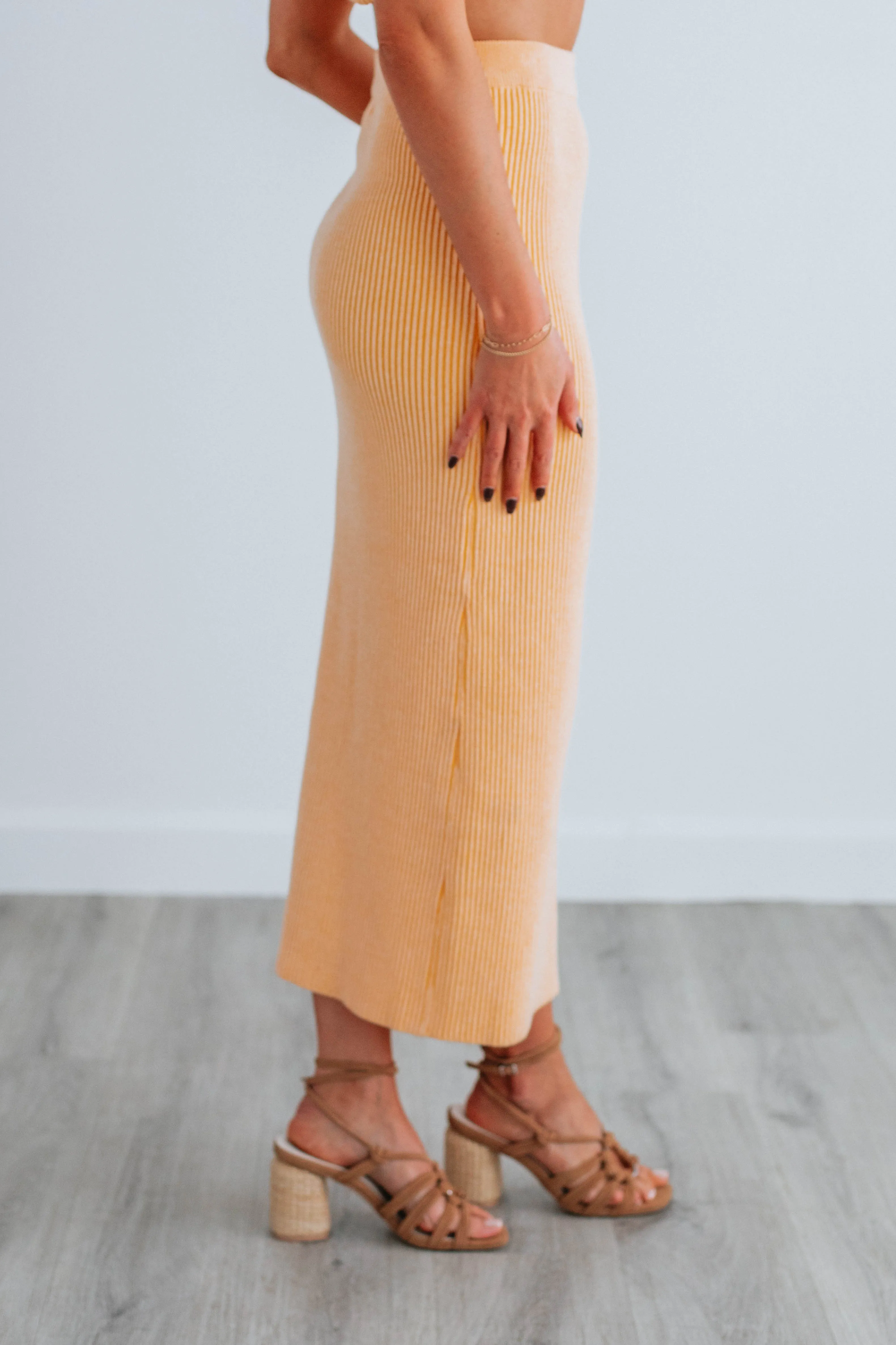 Keelia Ribbed Skirt