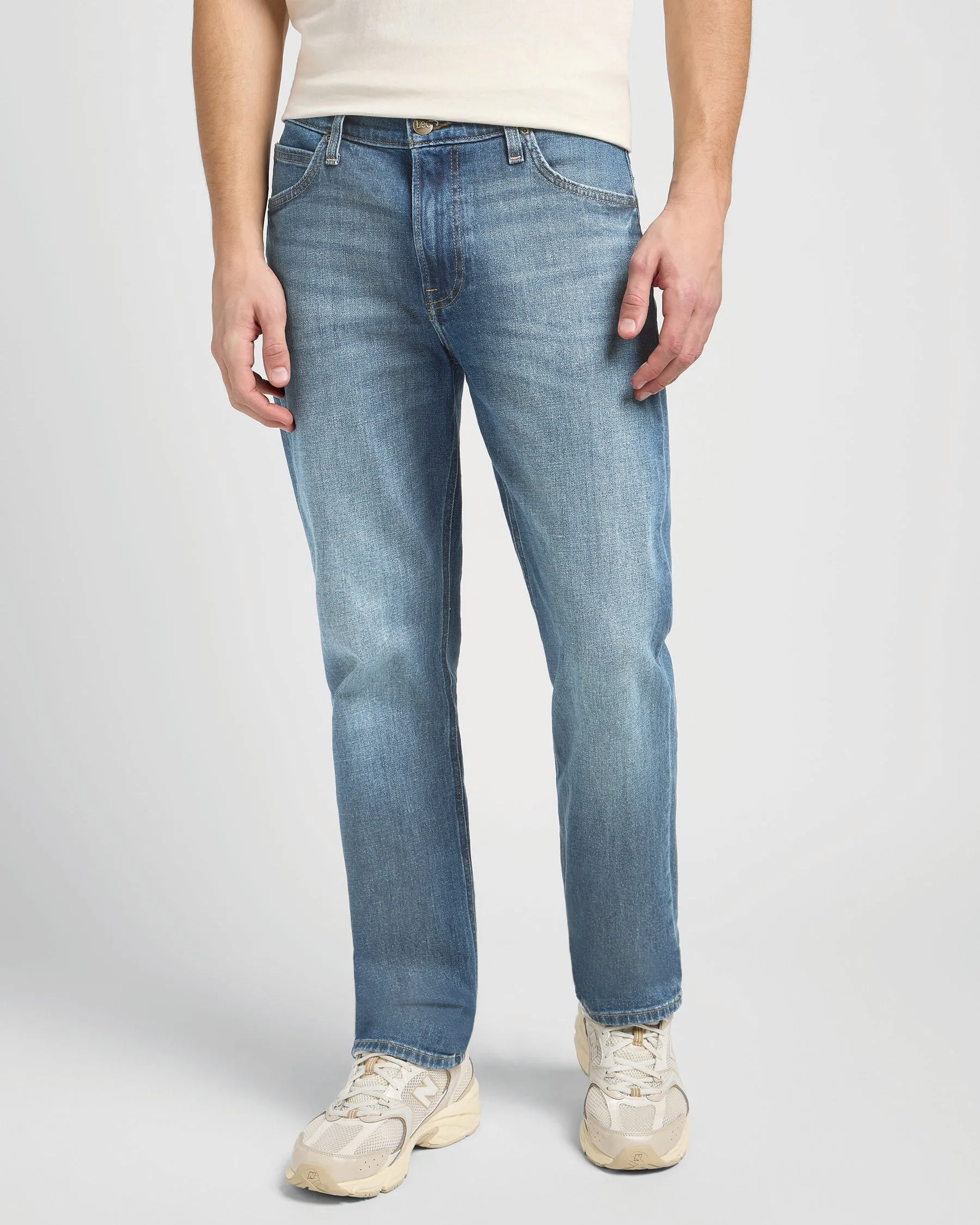 Lee West Relaxed Straight Mens Jeans - Riverway