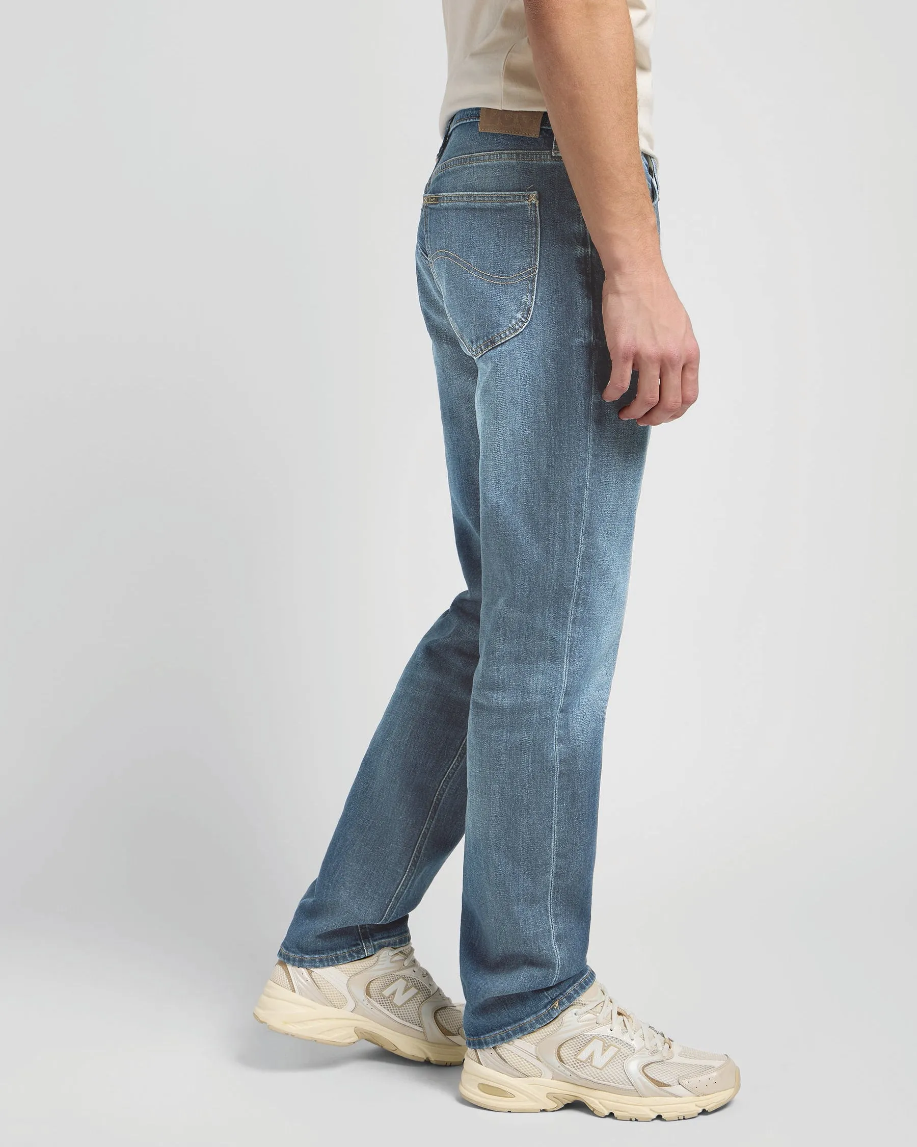 Lee West Relaxed Straight Mens Jeans - Riverway