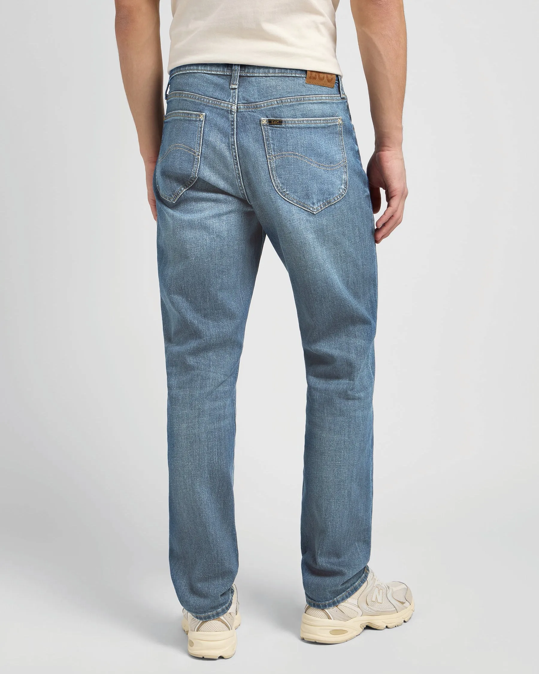 Lee West Relaxed Straight Mens Jeans - Riverway