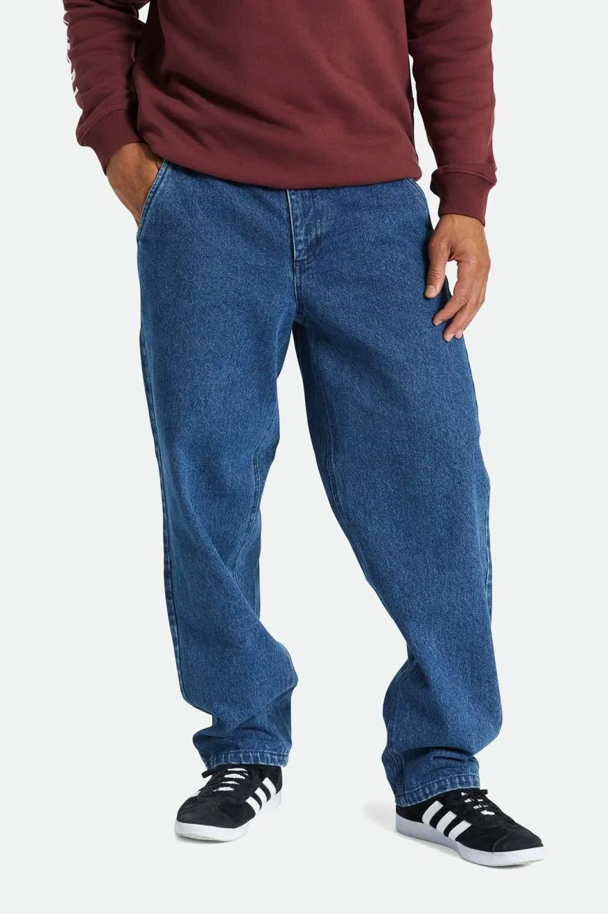 Medina Baggy Pant - Worn Indigo