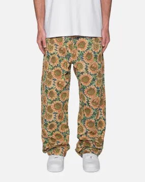 MNML Ultra Baggy Sunflower Pants Multi