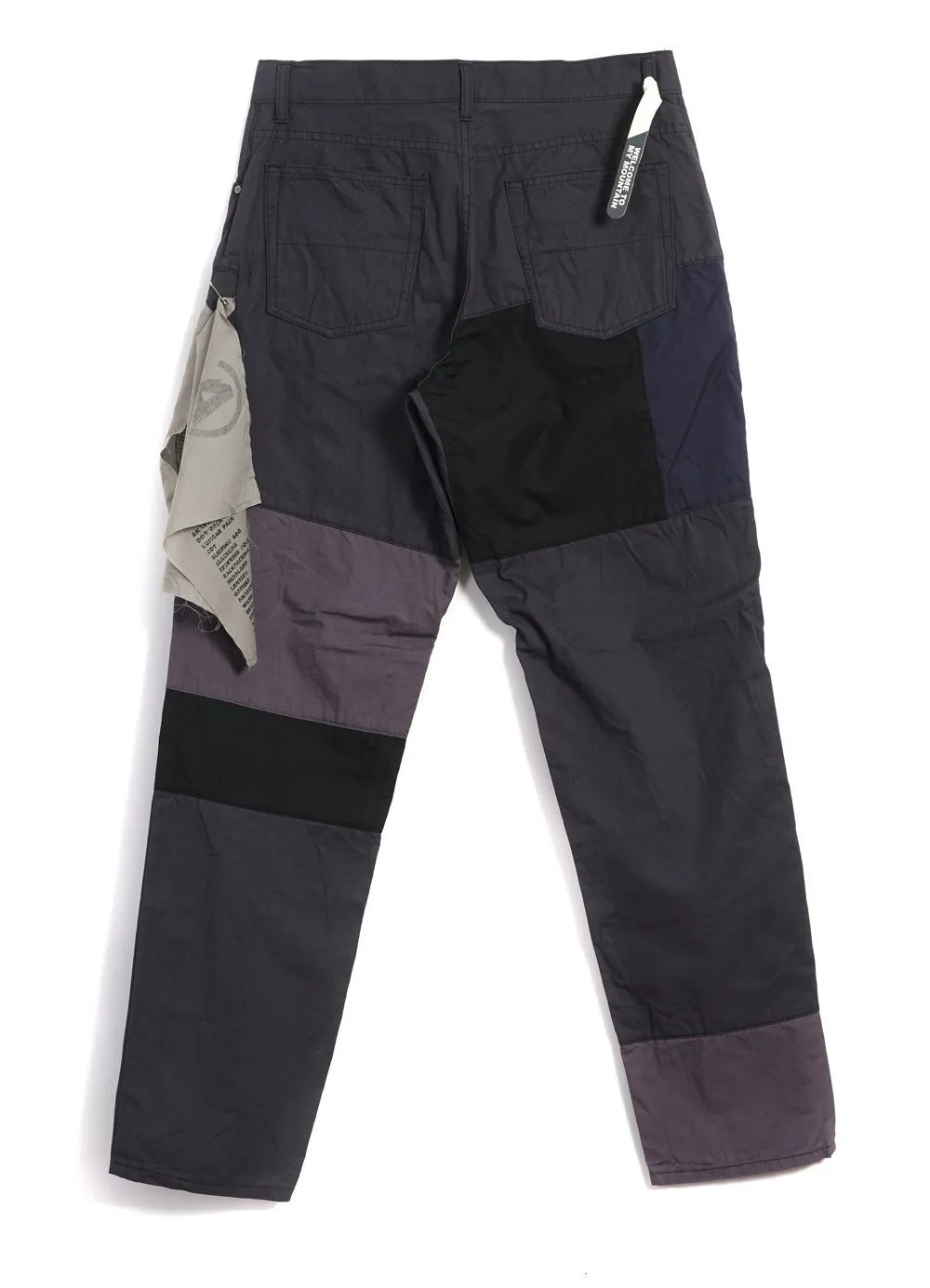 PATCHWORK PANTS | Grey