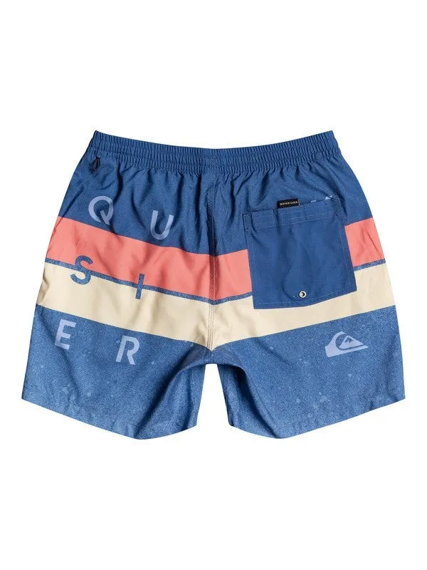 Quiksilver Boys Word Block 15" Swim Shorts