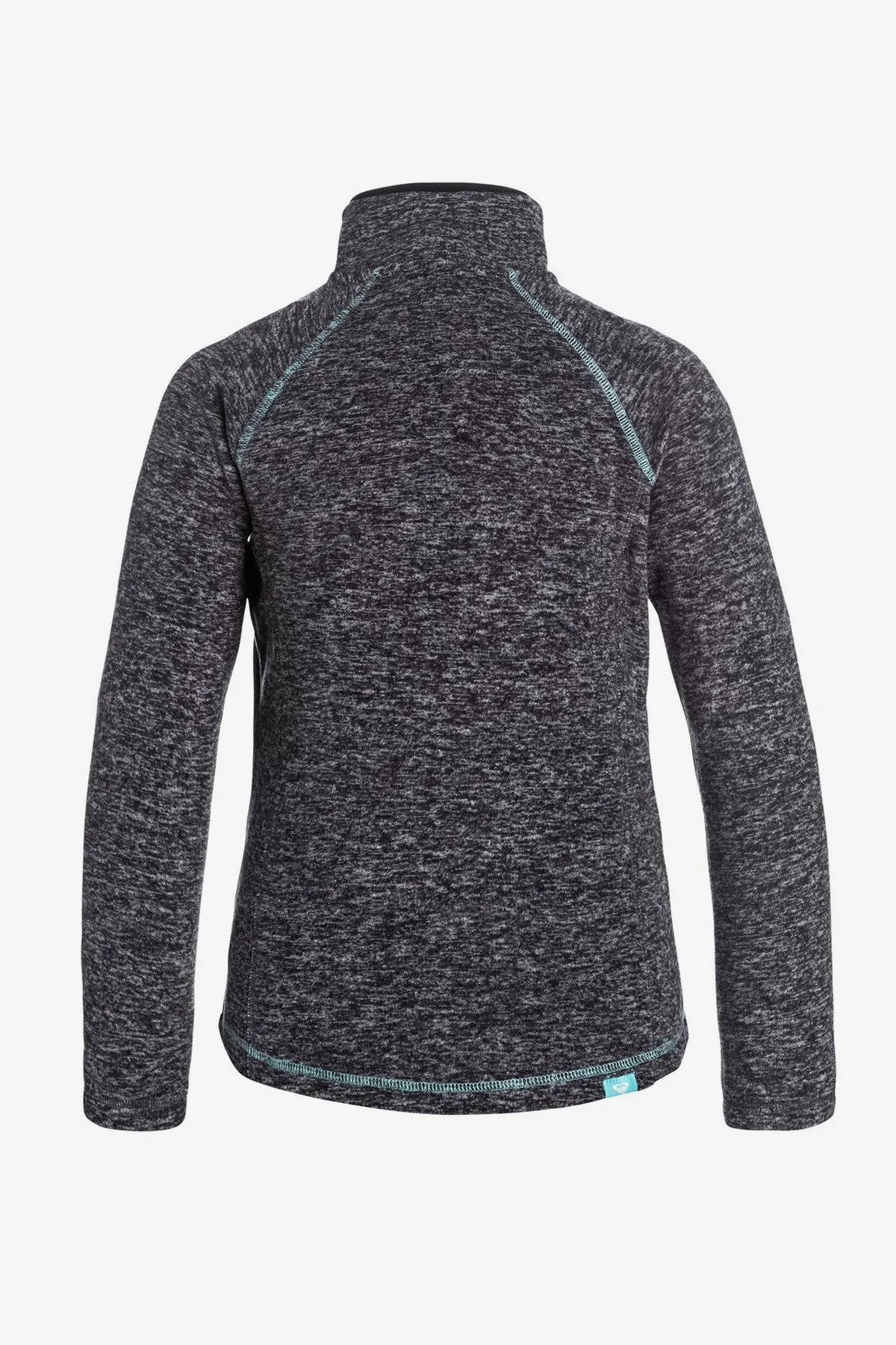 Roxy Harmony Zip Girls Fleece - Charcoal (Size 8 left)