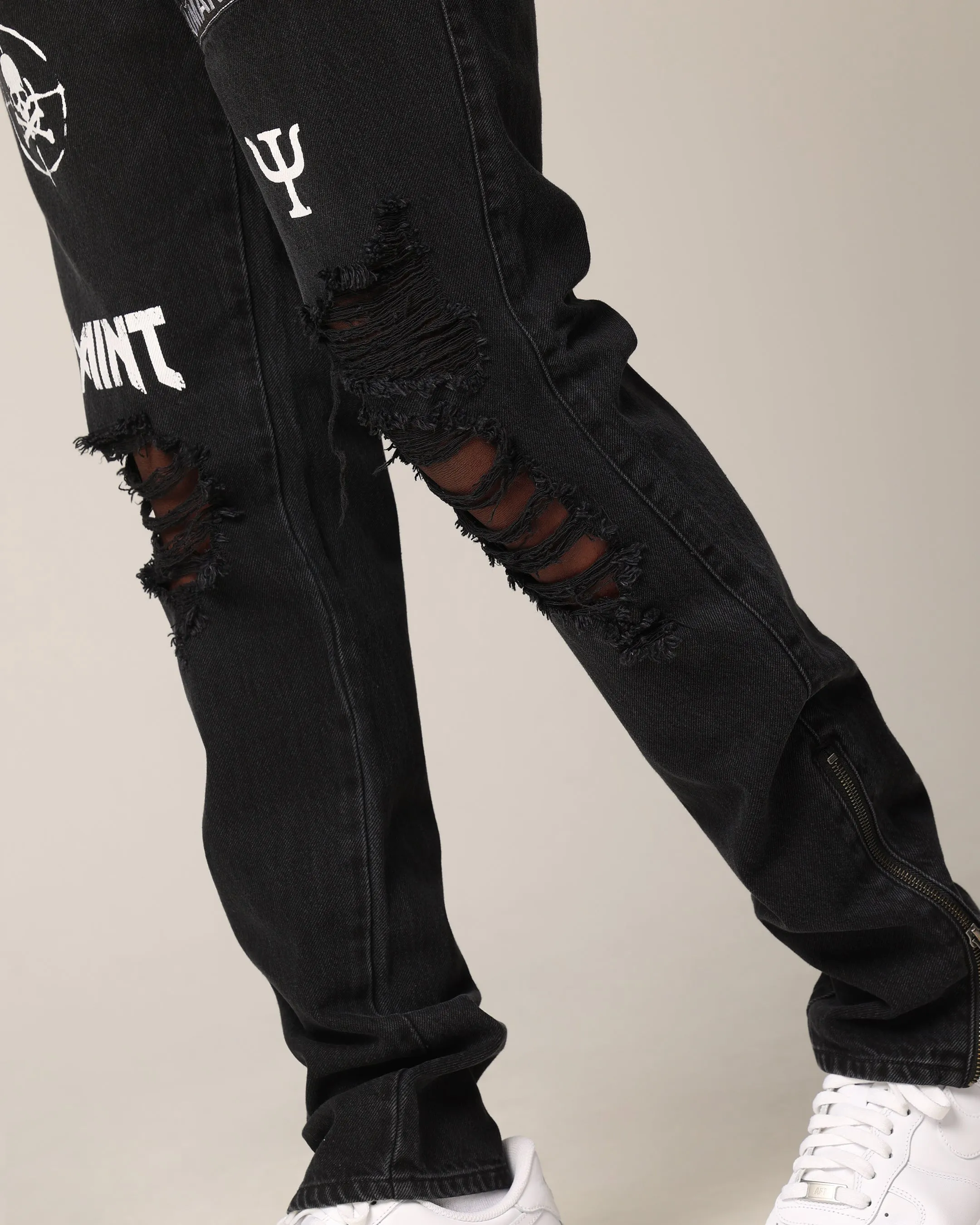 Saint Morta Post Humanous Fimi Jeans Black Shadow