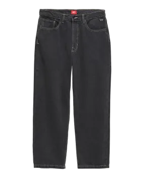 Skate Check-5 Loose Denim Pants - Pavement Grey