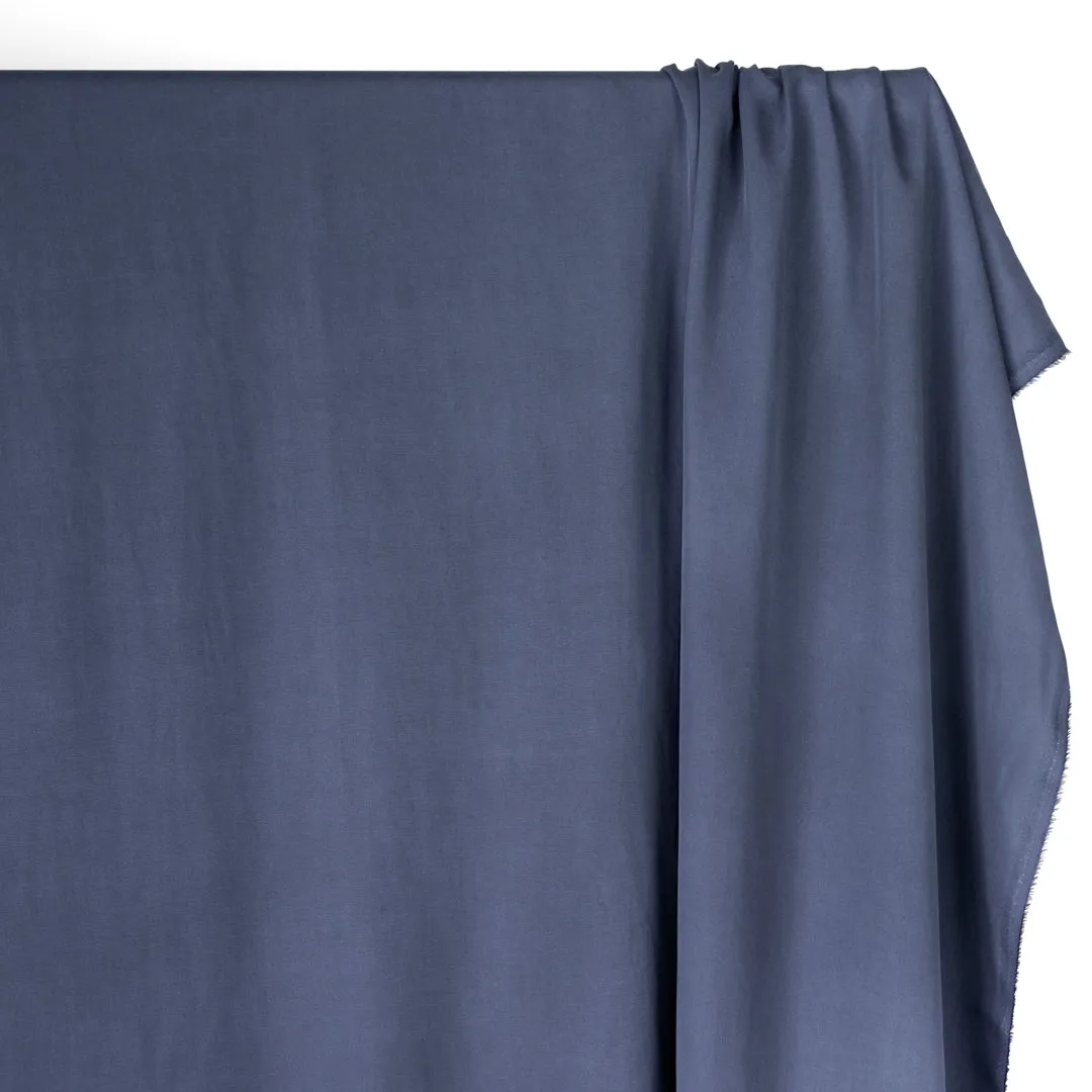 Slubby Lyocell Linen Twill - Denim