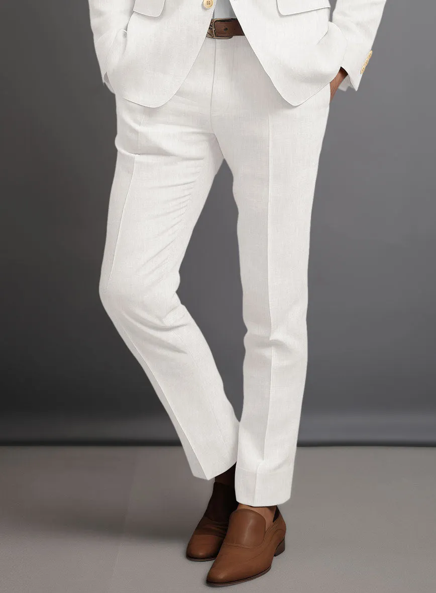 Solbiati Pericle Natural Linen Pants