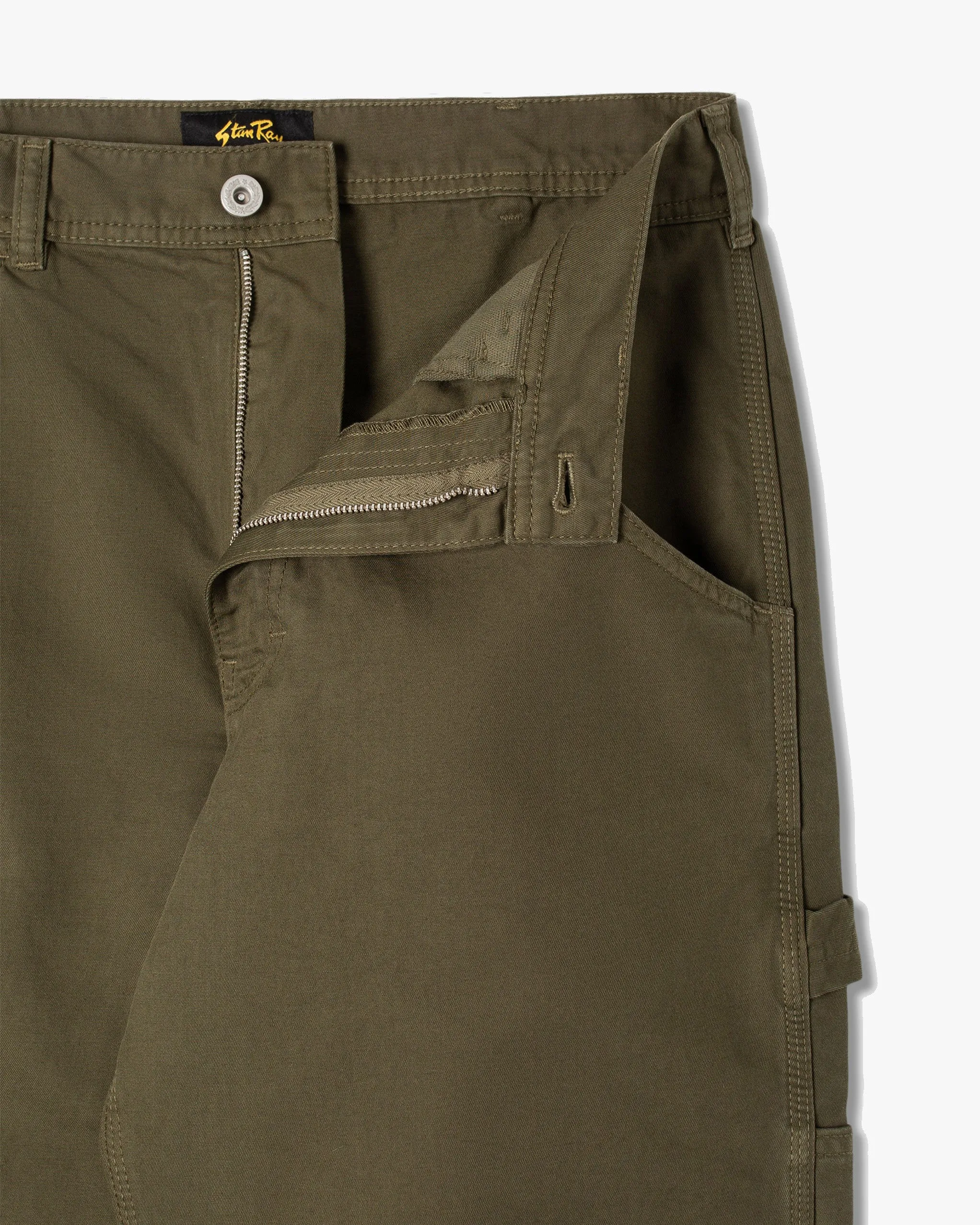 Stan Ray 80s Painter Relaxed Tapered Pants - Olive Twill