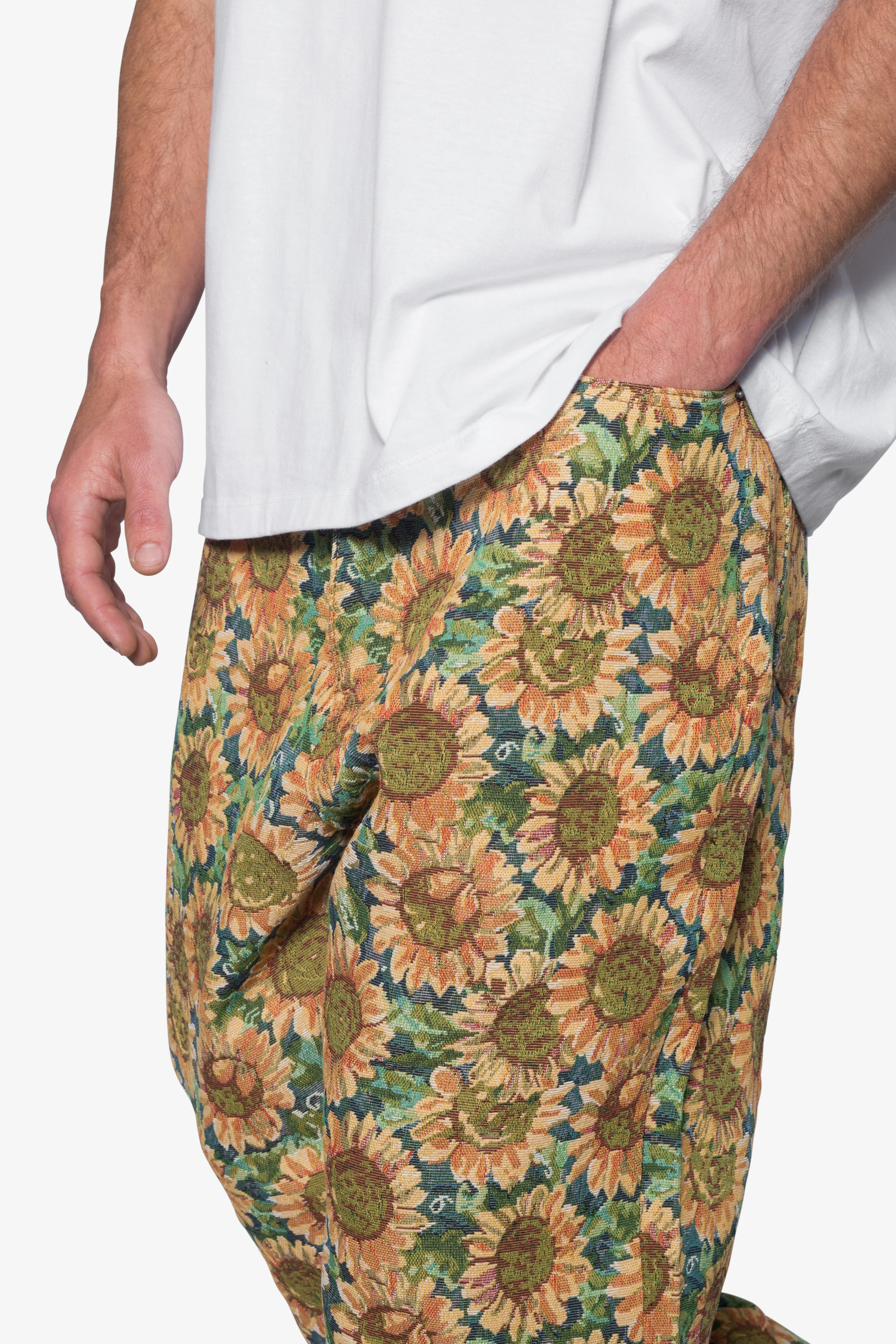 Ultra Baggy Sunflower Pants - Multi