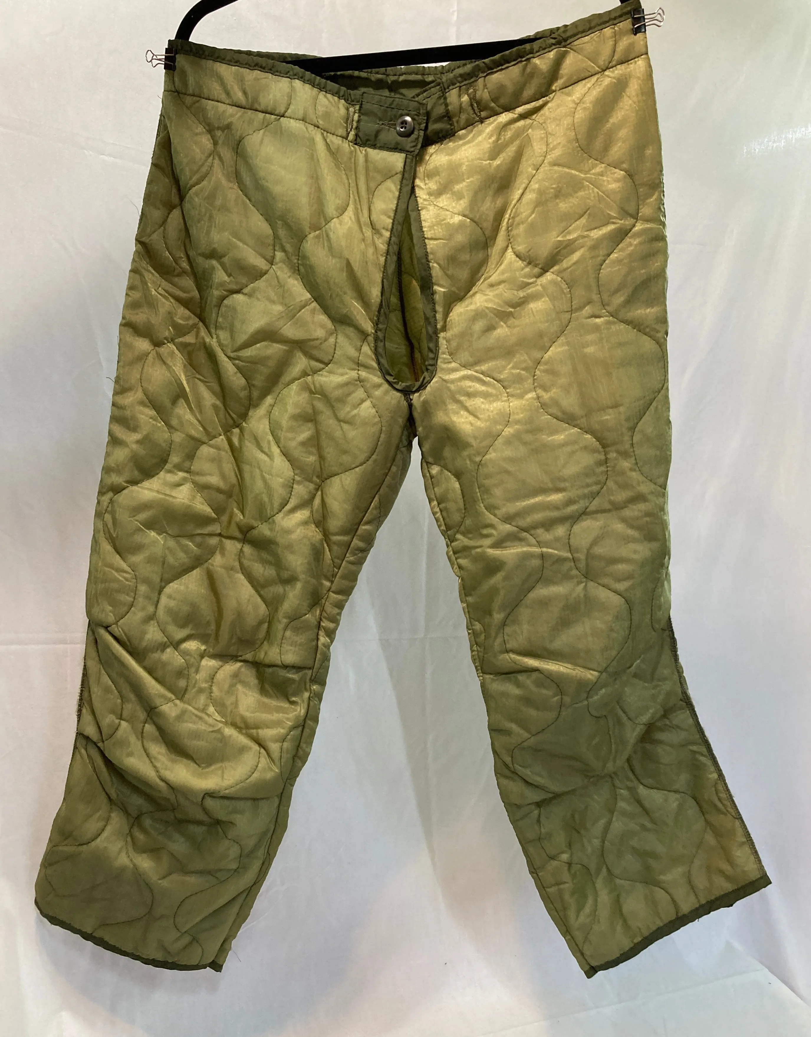 Vintage US Military Quilted M-65 Pant Liner