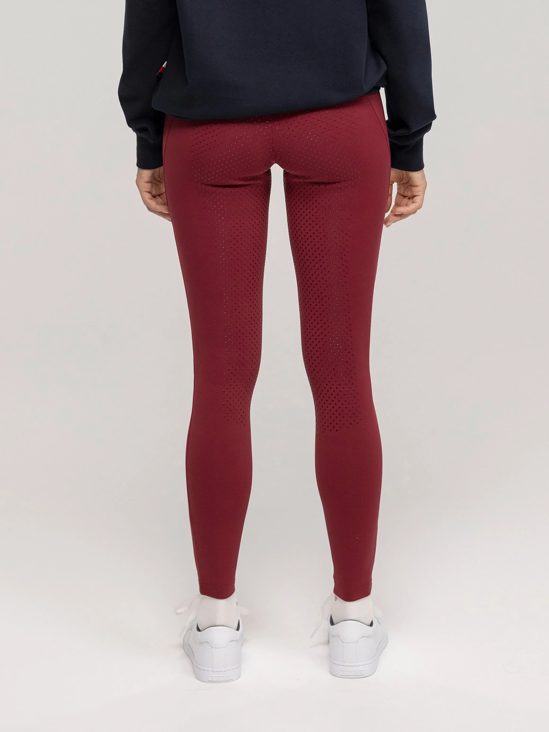 Wmn Elmira Winter Full Grip Leggings Rouge