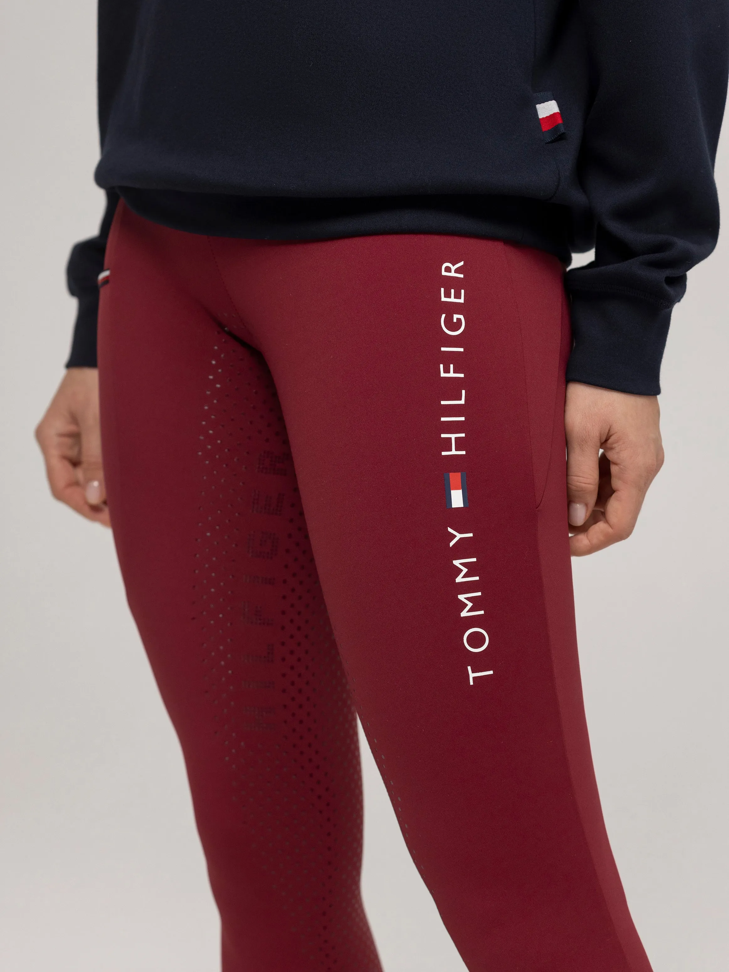 Wmn Elmira Winter Full Grip Leggings Rouge