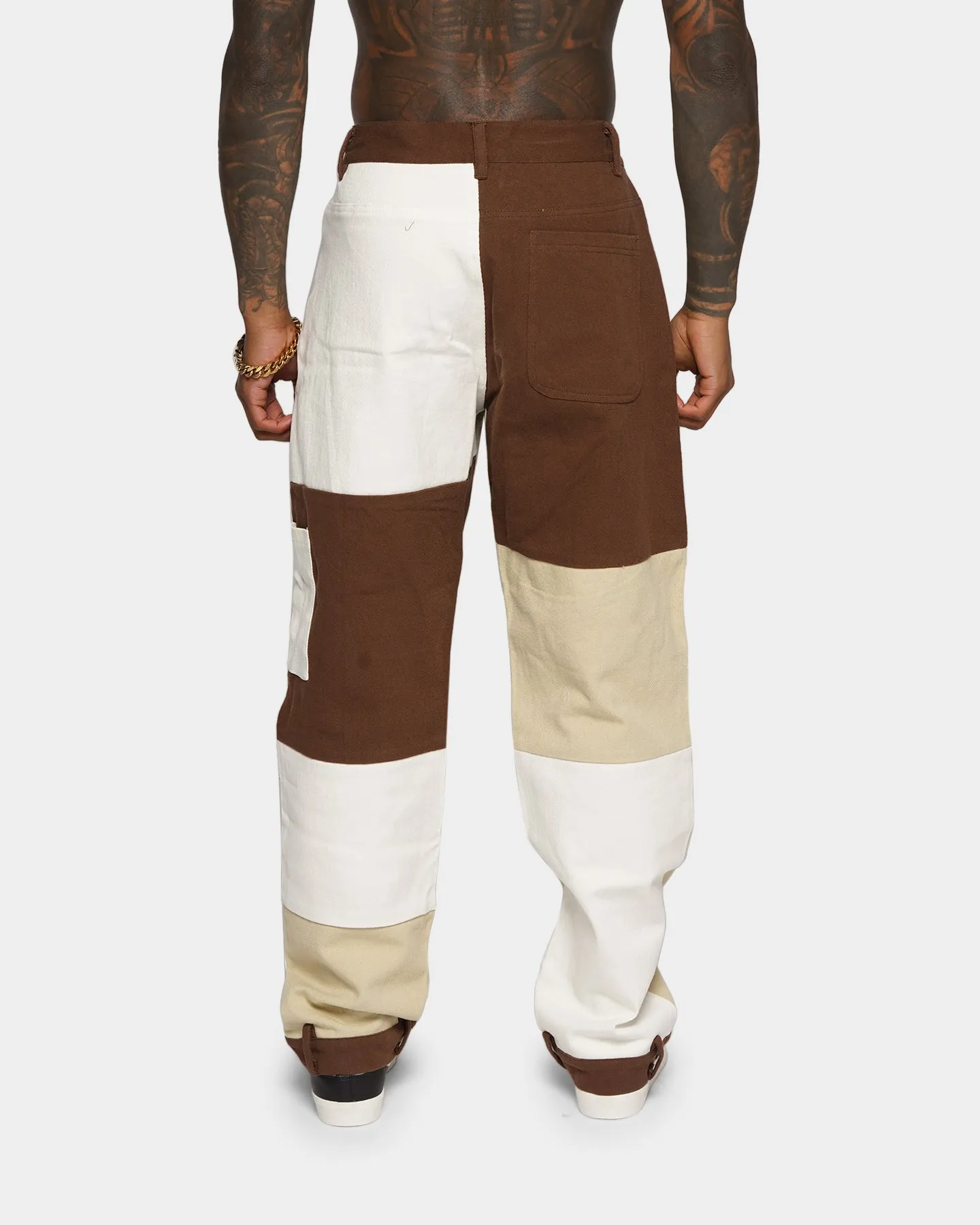 XXIII Josue Patchwork Jeans Brown