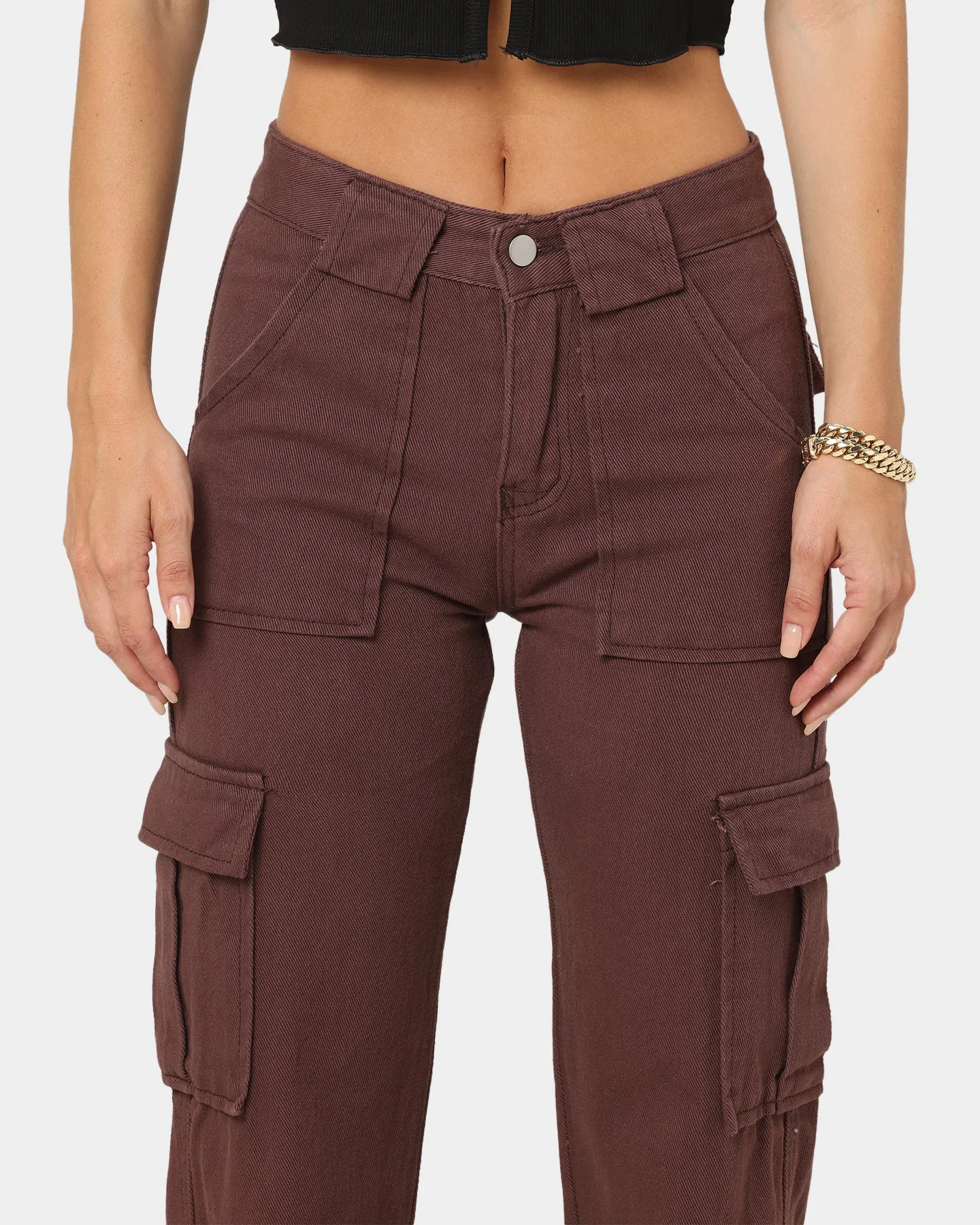 XXIII Women's Tonala Cargo Pants Brown